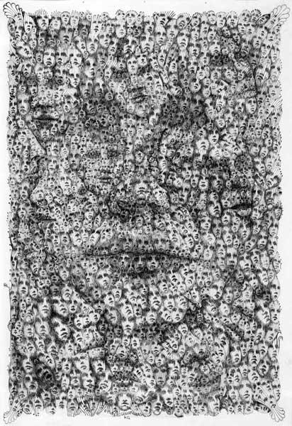 Artwork: Faces by Lee Conklin